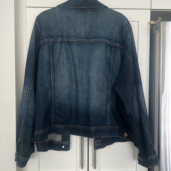 DC Jeans Jean Jacket Plus Size 4X - Picture 8 of 13